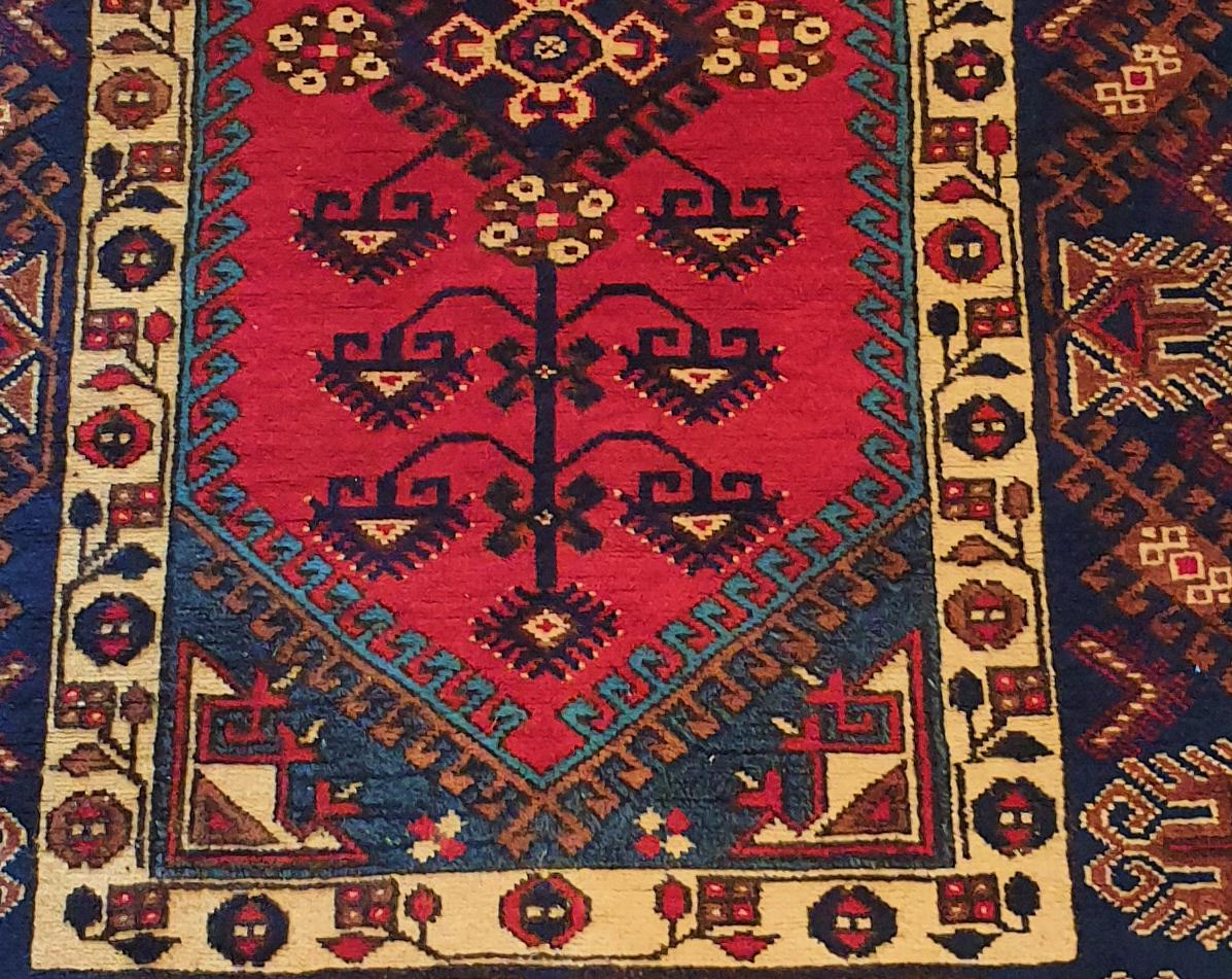 Hand-Knotted 833 - Nice Vintage Turkish Doshemalti Rug For Sale