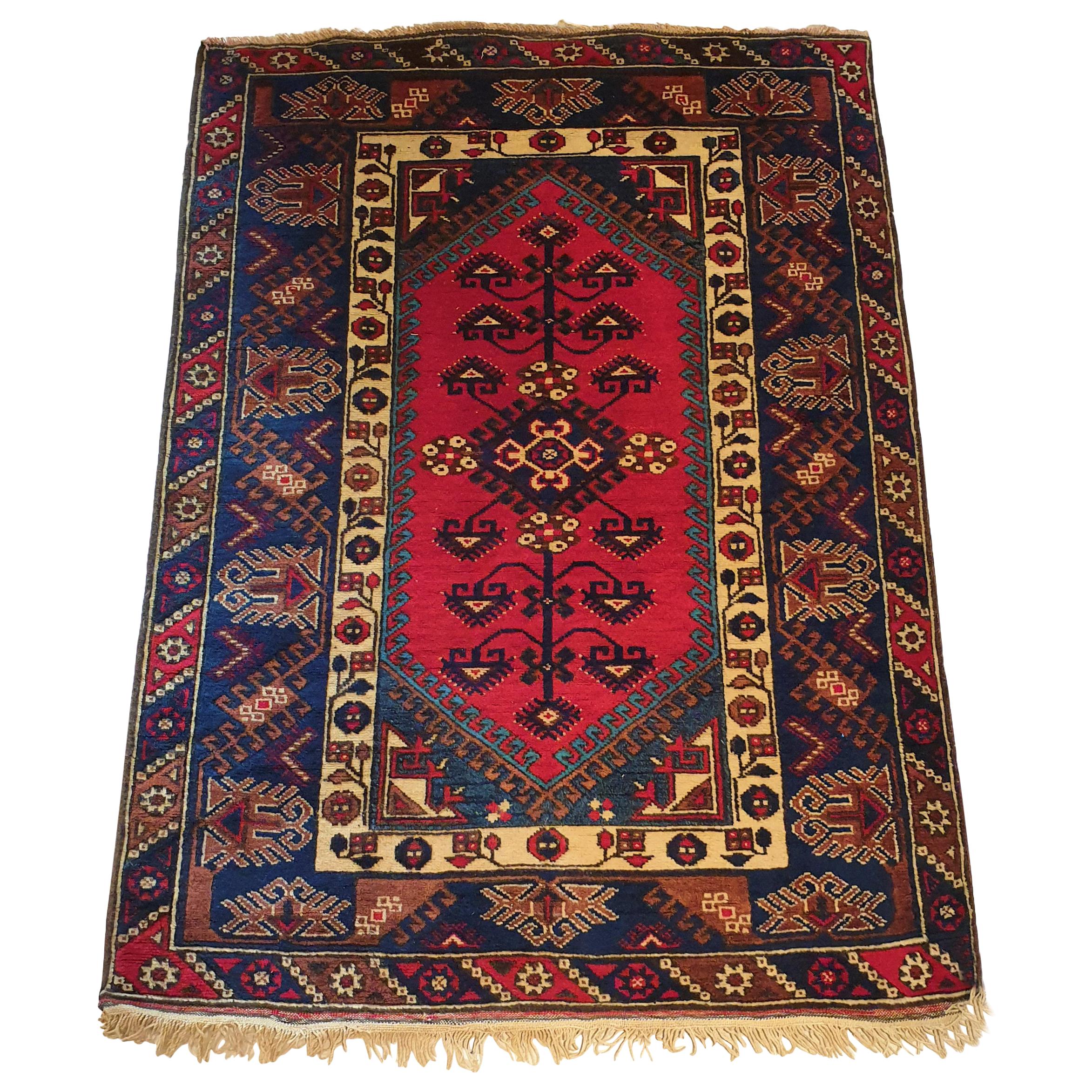 833 - Nice Vintage Turkish Doshemalti Rug For Sale