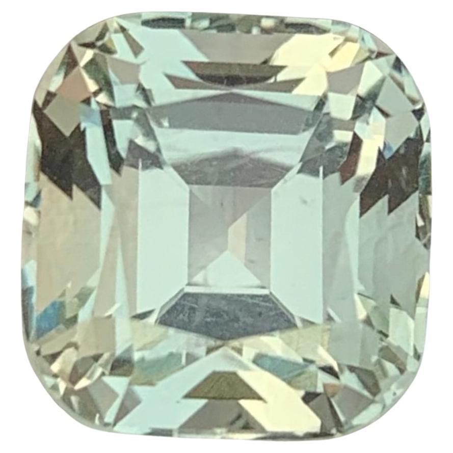 8.35 carati di ametista verde naturale sfusa e di prasiolite a forma di cuscino. in vendita