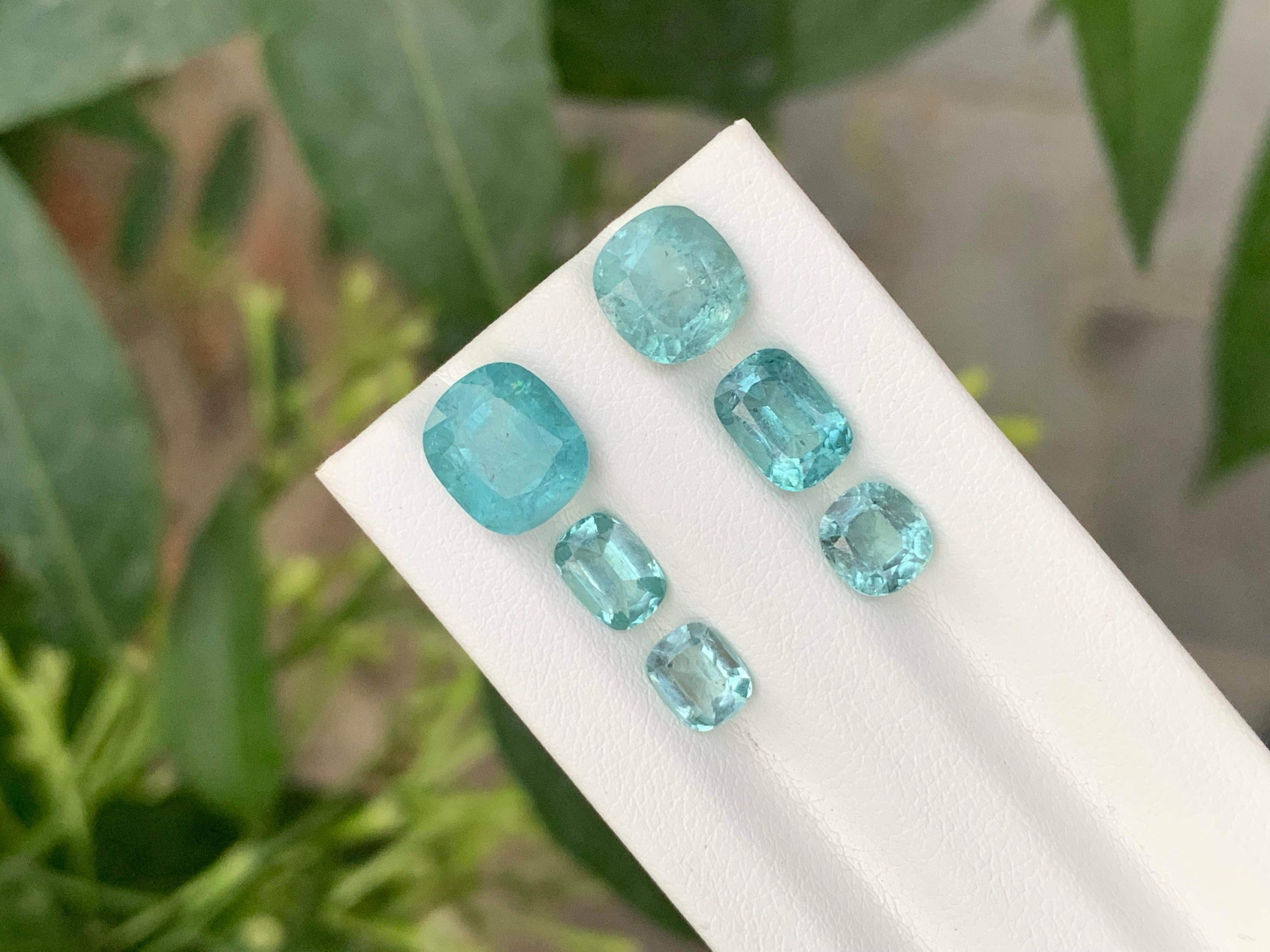 Tourmaline à facettes Seafoam Lot 

Poids : 8,35 carats
Tailles : 0,60 à 2,75 carats 
Couleur : Seafoam 
Traitement : Non
Certificat : Sur demande du client
Forme : Coupe mixte 


La tourmaline est une pierre précieuse captivante connue pour sa