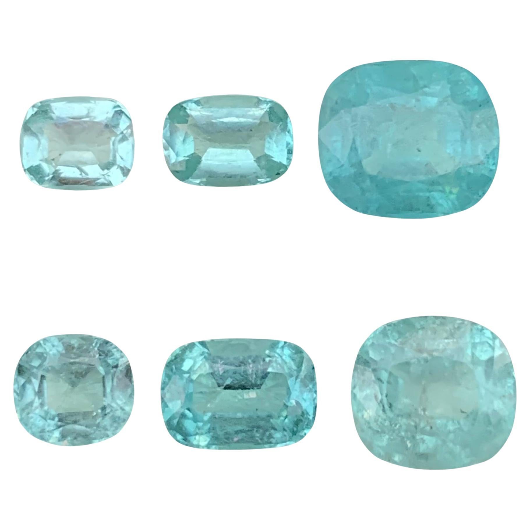 8.35 Carat Natural Loose Seafoam Tourmaline Lot For Jewellery Making