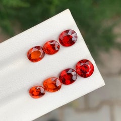 8.35 Carat Natural Loose Spessartine Garnet Lot For Jewellery Making