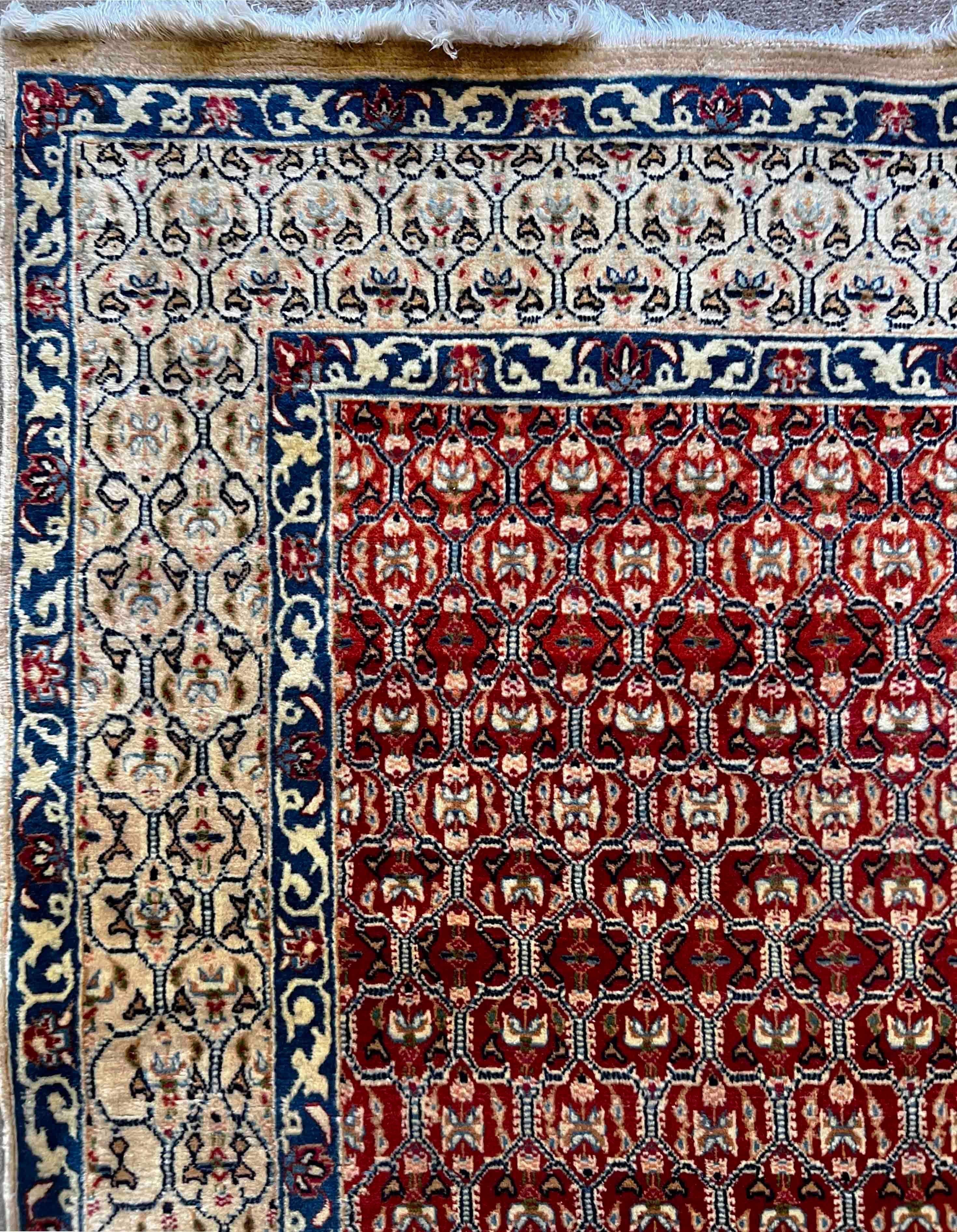 836 - Bonita alfombra vintage Nain en venta 2