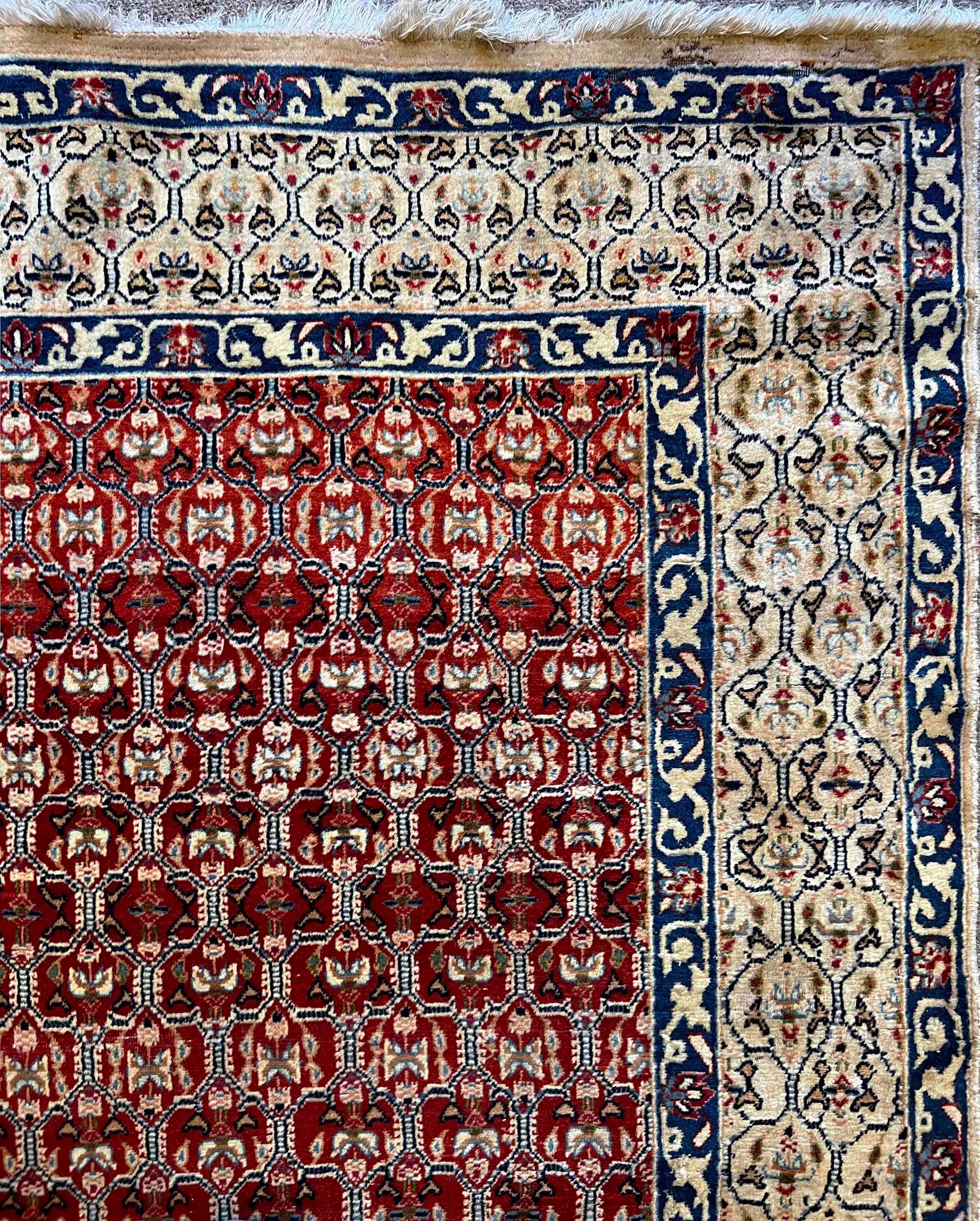 836 - Bonita alfombra vintage Nain en venta 3