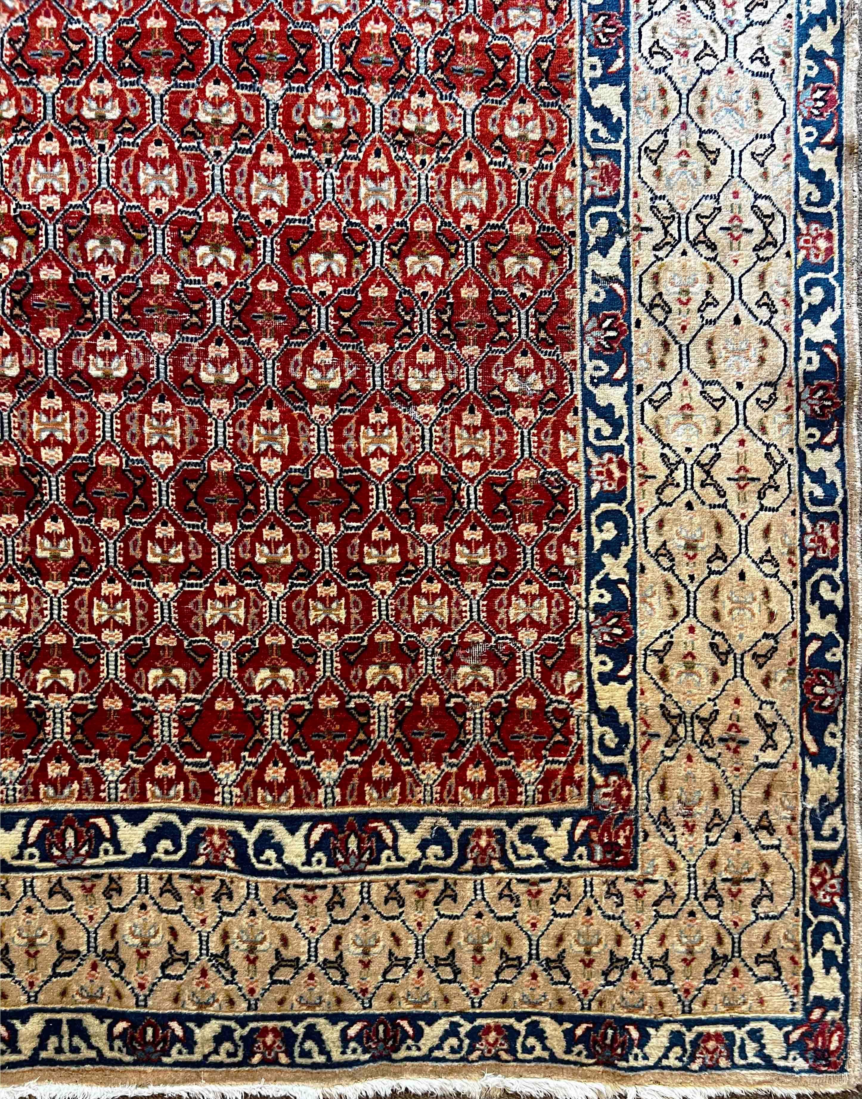 836 - Bonita alfombra vintage Nain en Excelente estado para la venta en Paris, FR