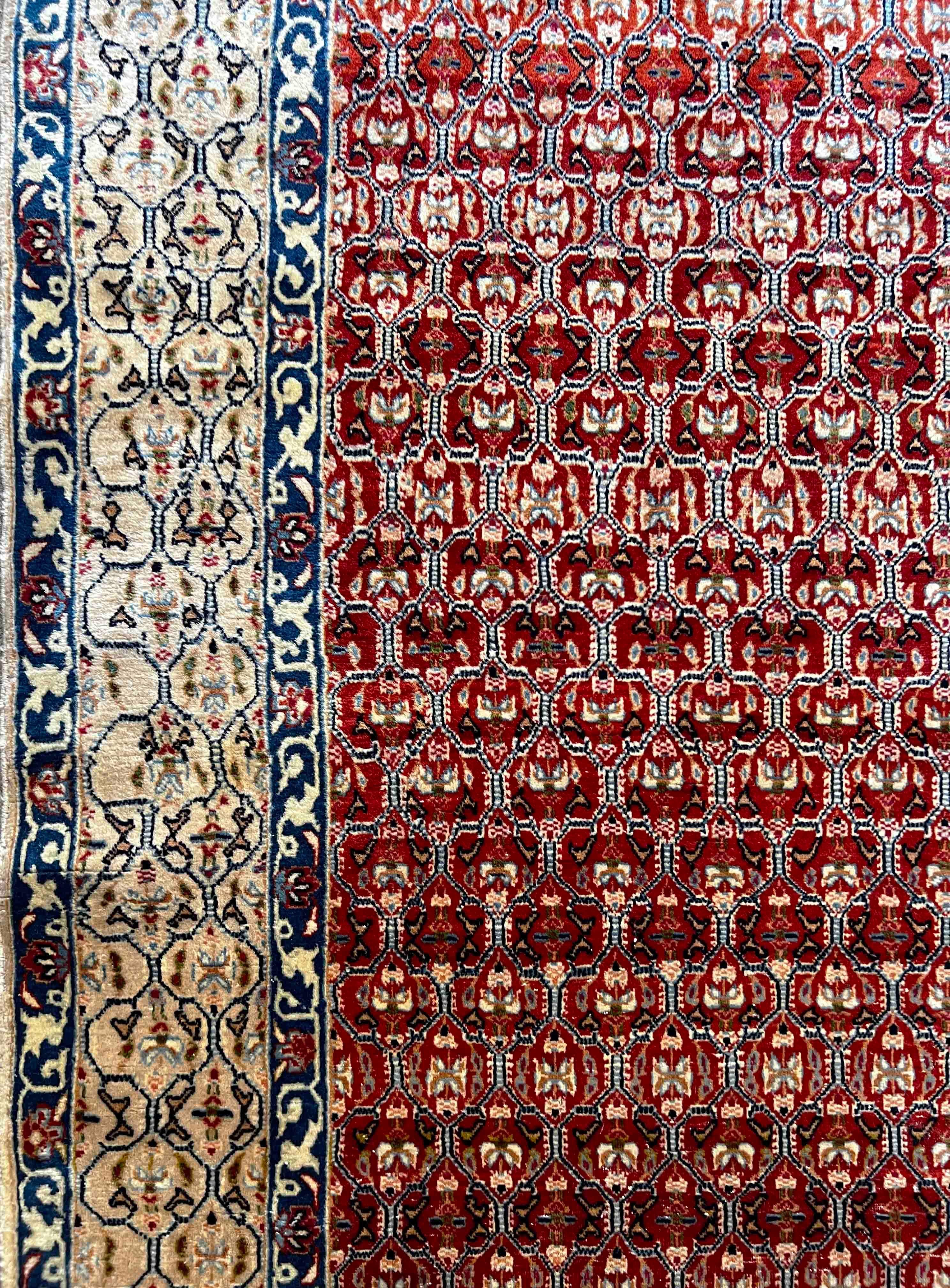 836 - Bonita alfombra vintage Nain en venta 1