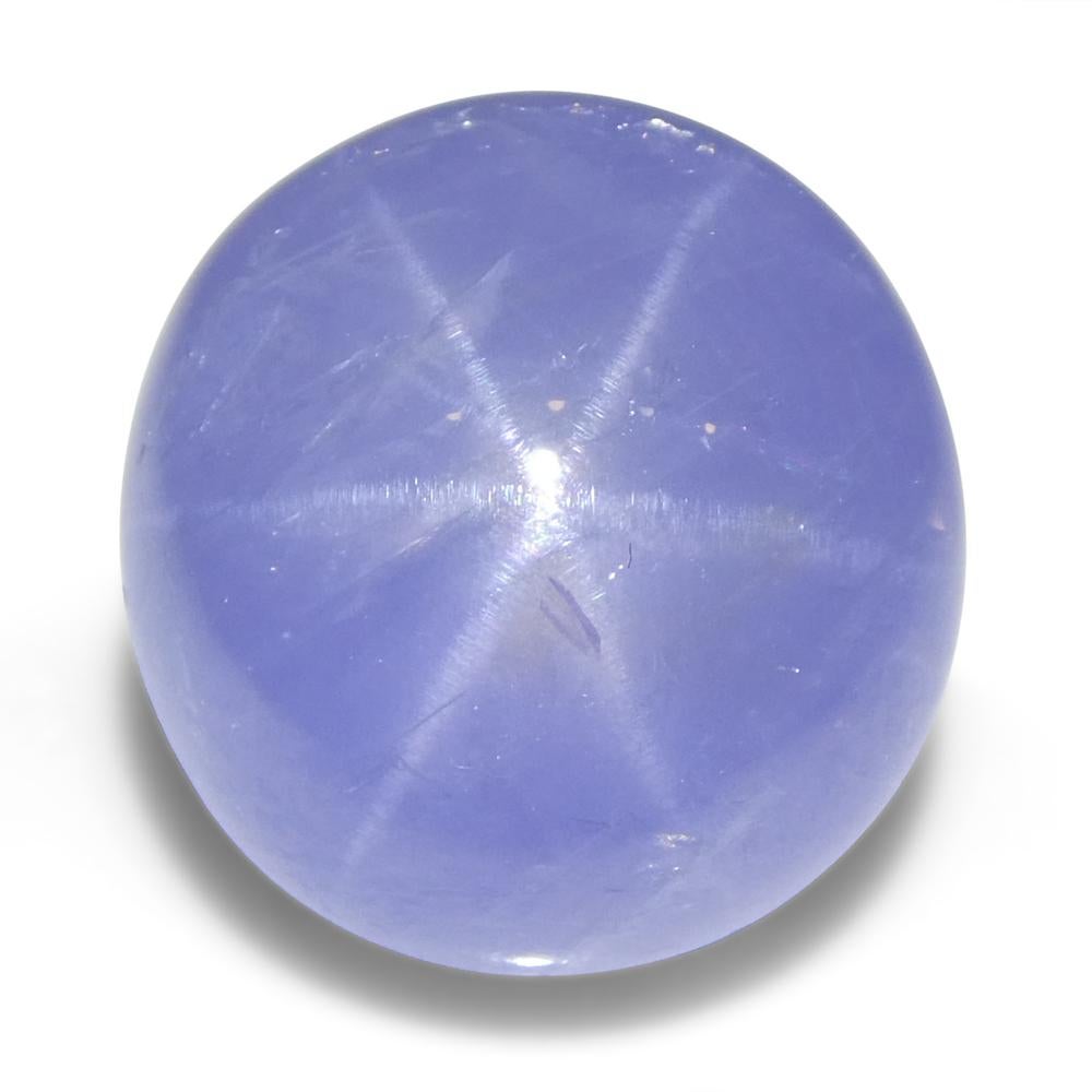 8.37ct Cabochon ovale de saphir bleu étoilé du Sri Lanka Neuf - En vente à Toronto, Ontario