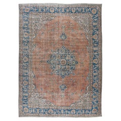 8.3x11.5 Ft One-of-a-Kind Turkish Area Rug, Traditional Vintage Handmade Carpet