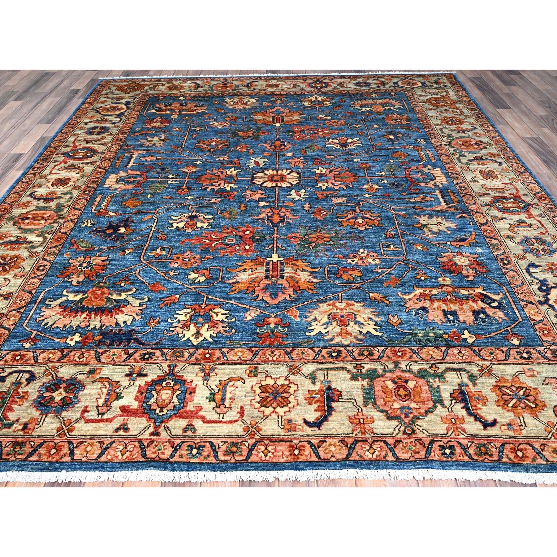 Fayenza Azul, Tintes Naturales, Anudada a Mano, Tejido Más Denso, Lana Natural, Alfombra Oriental Todo Diseño Heriz
Materiales primarios: Lana
Látex: No Pila h
ocho: 0,25 Pulgadas
Estilo: Transicional
Color principal: Azul
Colores secundarios: