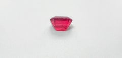 8.40ct  Baguette Cut Rubellite Tourmaline Gemstone