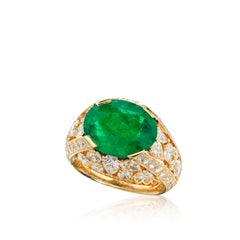 8.42 Carat Oval Statement 14K White Gold Heirloom-Worthy Glow