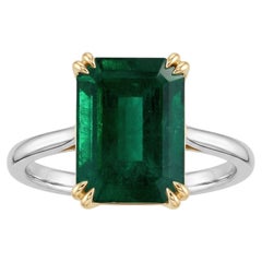 8.43 Carat Emerald Ring Made-to-Order