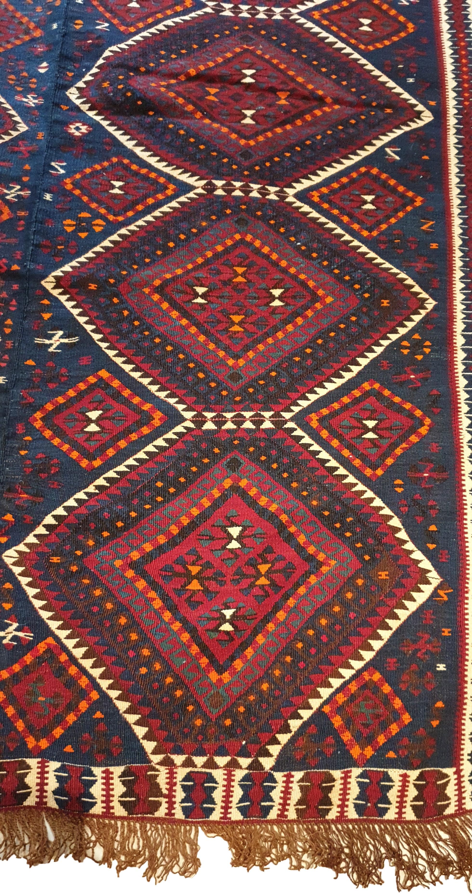 845 -  20th Century Kilim from Turkey 'VAN' In Excellent Condition For Sale In Paris, FR