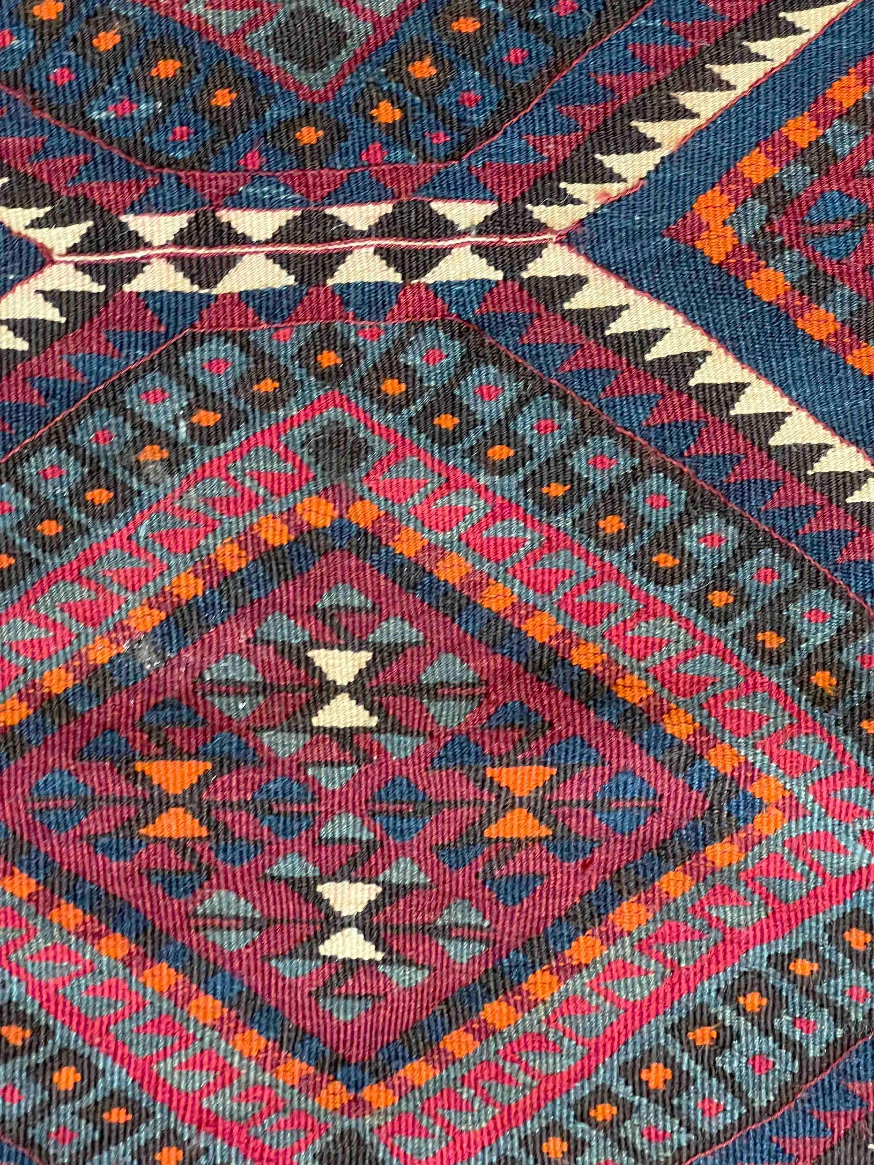 845 -  Kelim aus der Türkei des 20. Jahrhunderts 'VAN im Angebot 6