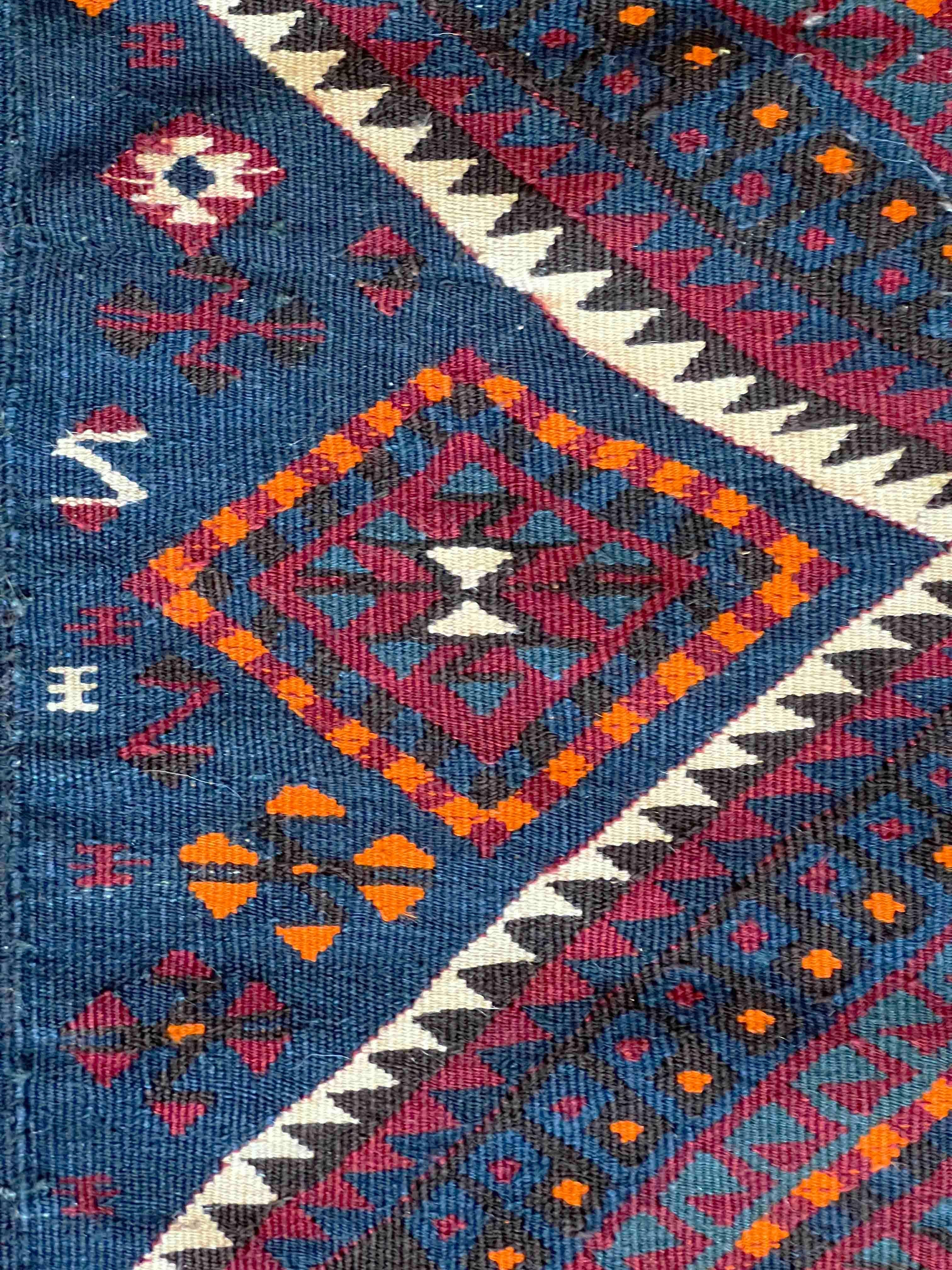 845 -  Kelim aus der Türkei des 20. Jahrhunderts 'VAN im Angebot 7