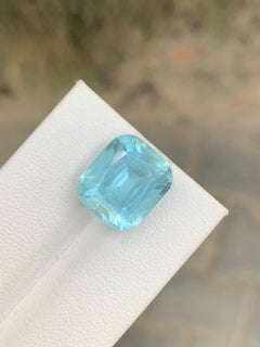 8,45 quilates de aguamarina natural suelta talla cojín gema de Nigeria