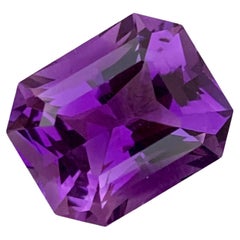 8.45 Carats Natural Loose Purple Amethyst Gemstone For Jewelry Making 