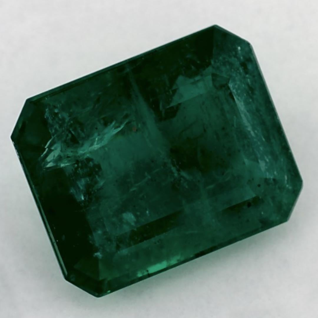 8.46 Ct Smaragd Oktagon-Schliff Loser Edelstein (Achteckschliff) im Angebot