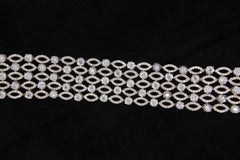 8,49 Karat Diamantarmband aus 18 Karat Gold