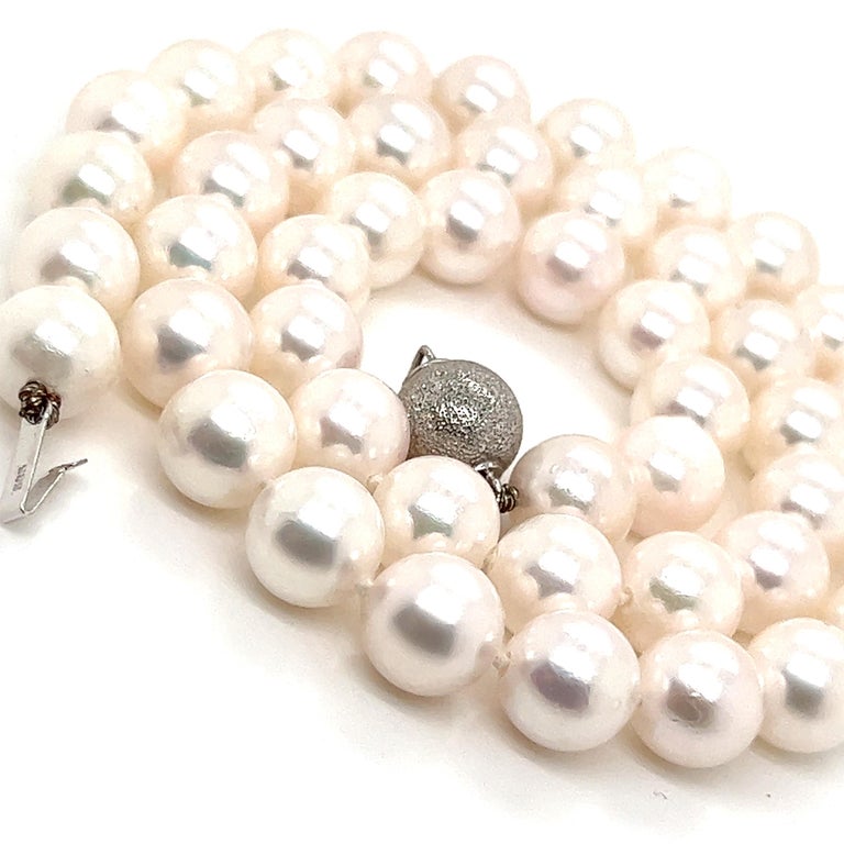 Cultured Pearl Necklace For Sale at 1stDibs