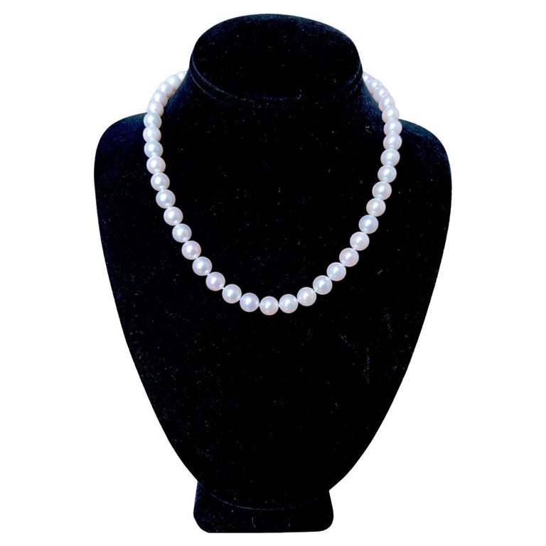 Cultured pearl necklaces for sale Clearance