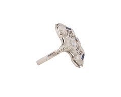 .85 Carat Diamond Platinum Cocktail Ring