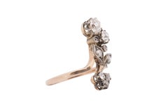 .85 Carat Victorian Diamond Platinum Engagement Ring