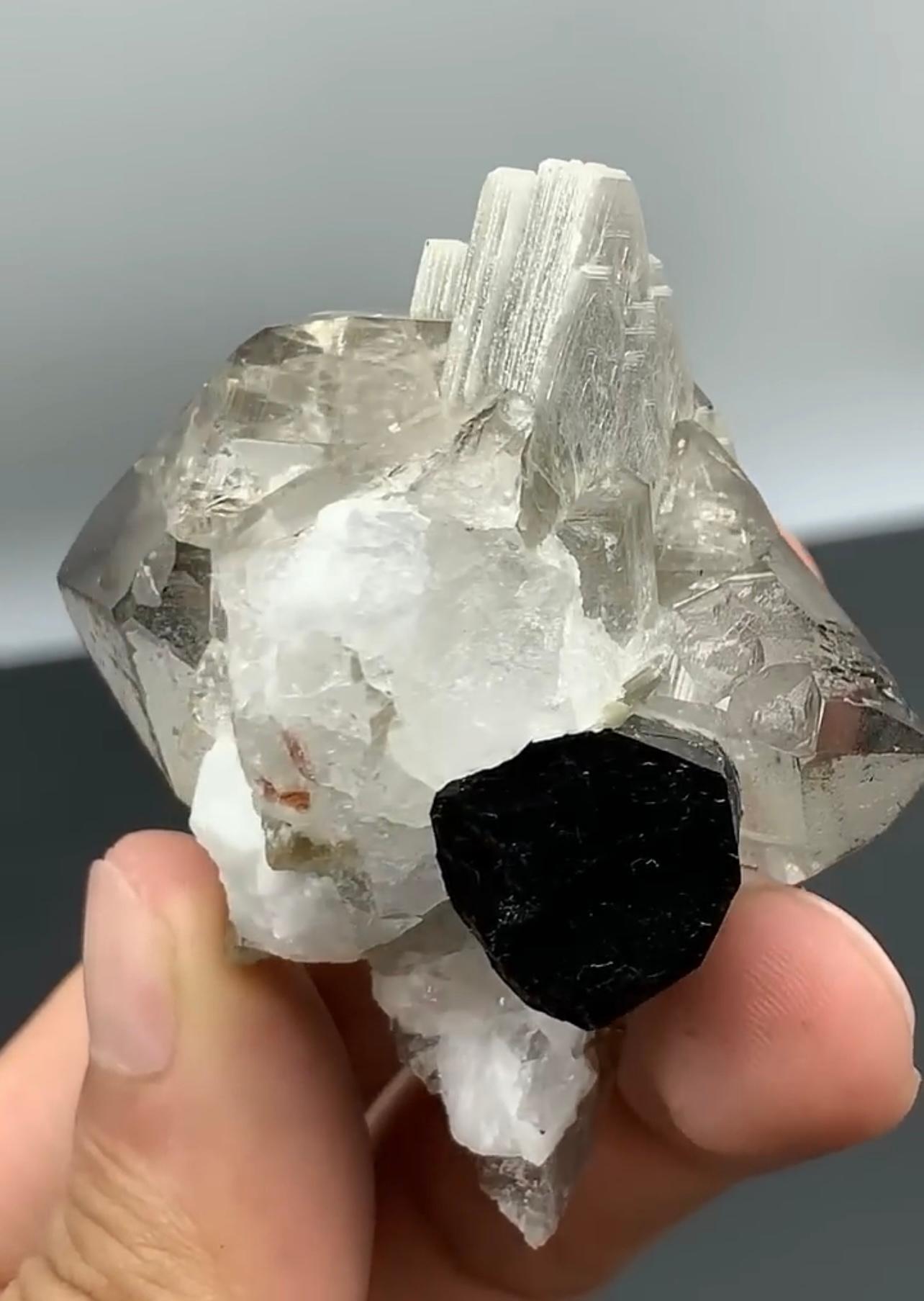 Other 85 Grams Double Terminated Smoky Quartz With Muscovite From Pakistan For Sale