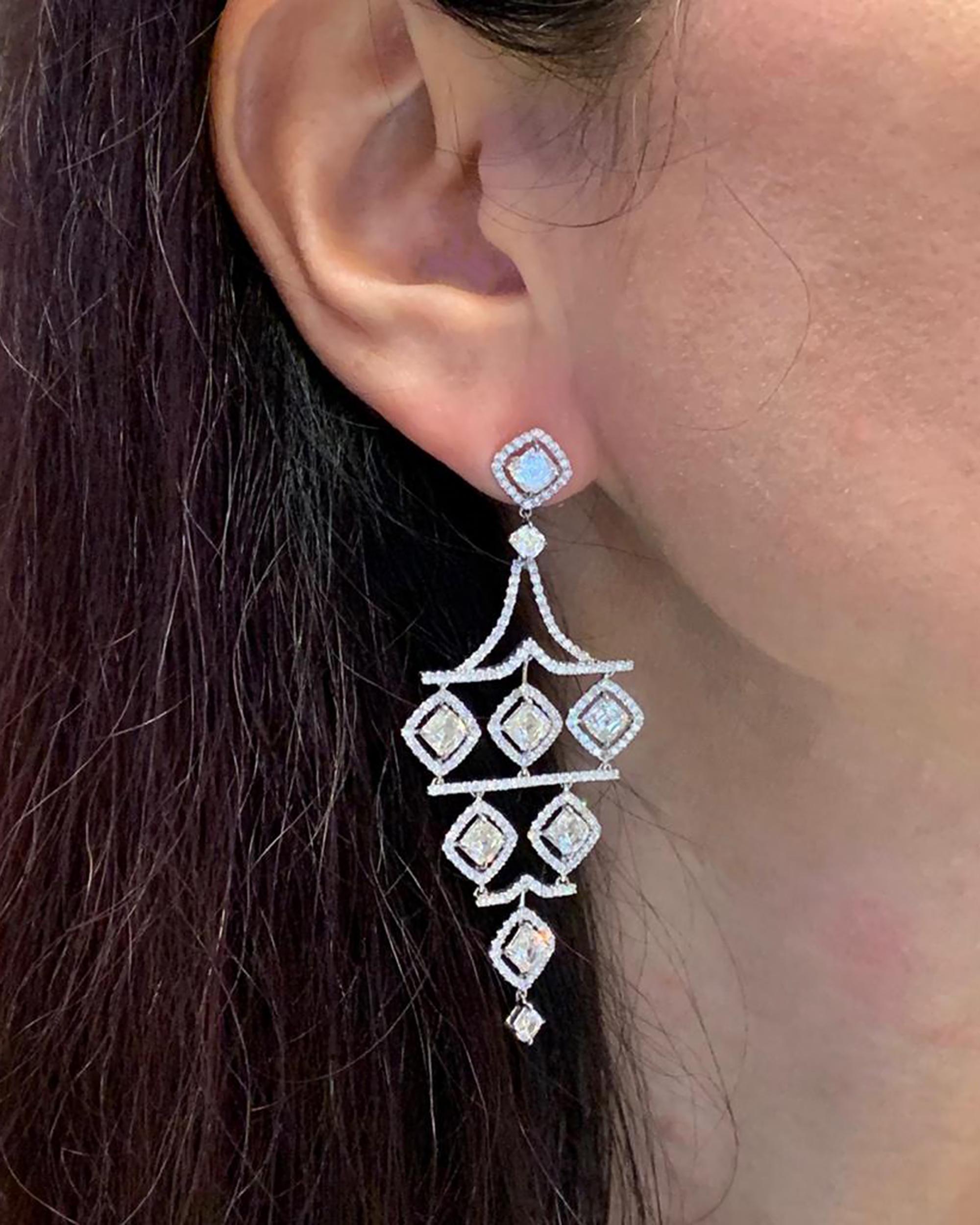black triangle earrings meaning