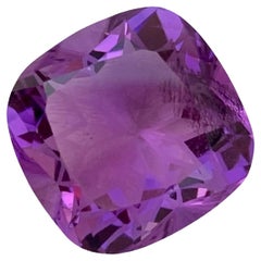 8.50 Carat Natural Loose Amethyst Square Shape Gem For Jewellery 