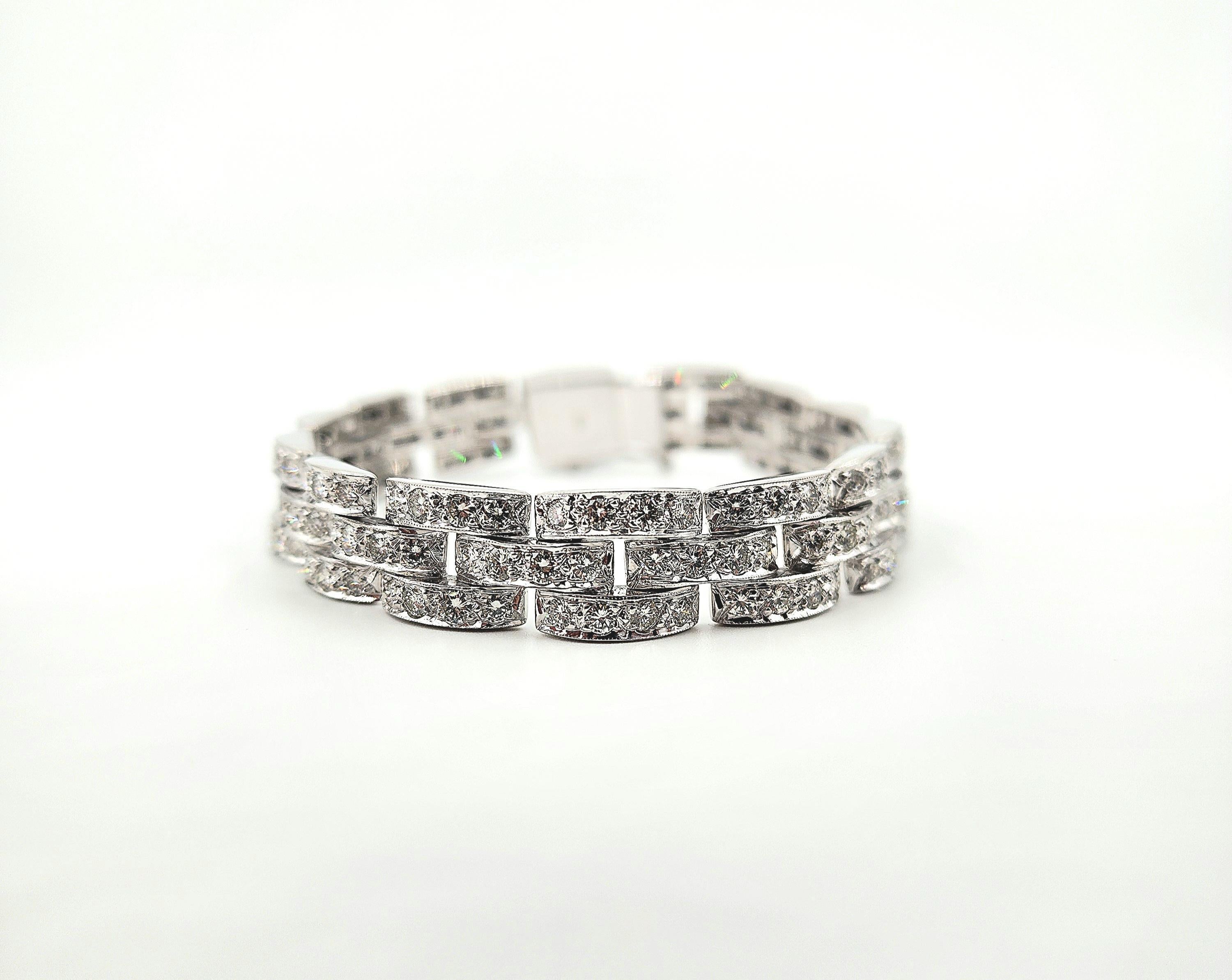 8.50 ct Diamond Bracelet 2