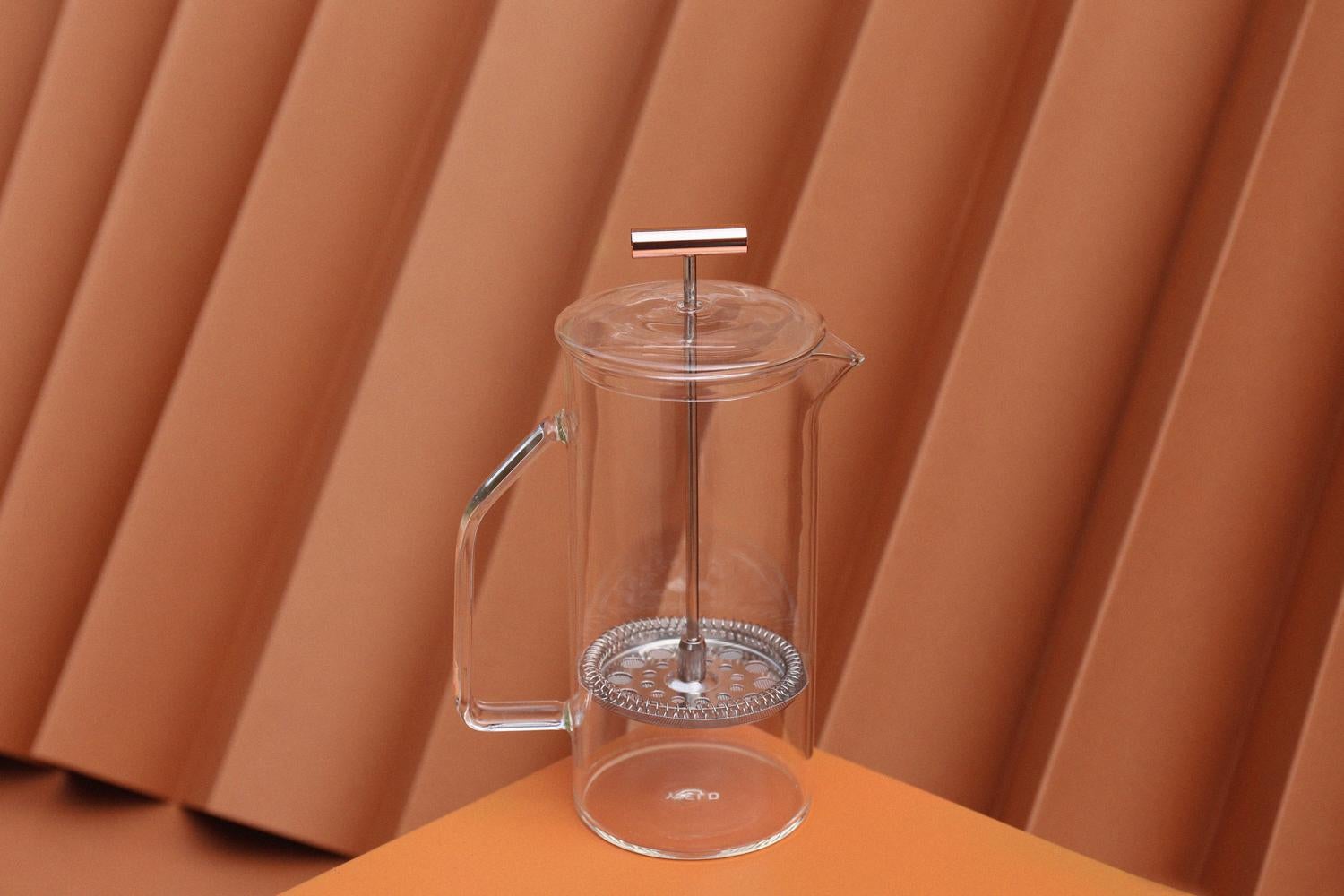 American 850 mL Glass French Press, Clear For Sale