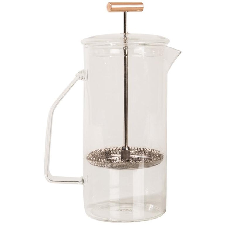 850 mL Glass French Press, Clear For Sale at 1stDibs