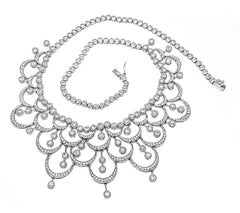 8.50ct Diamond Gold Necklace