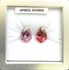 8,51 Carati Spinello di Birmania pietra naturale tagliata a scudo per gioielleria Gemma naturale