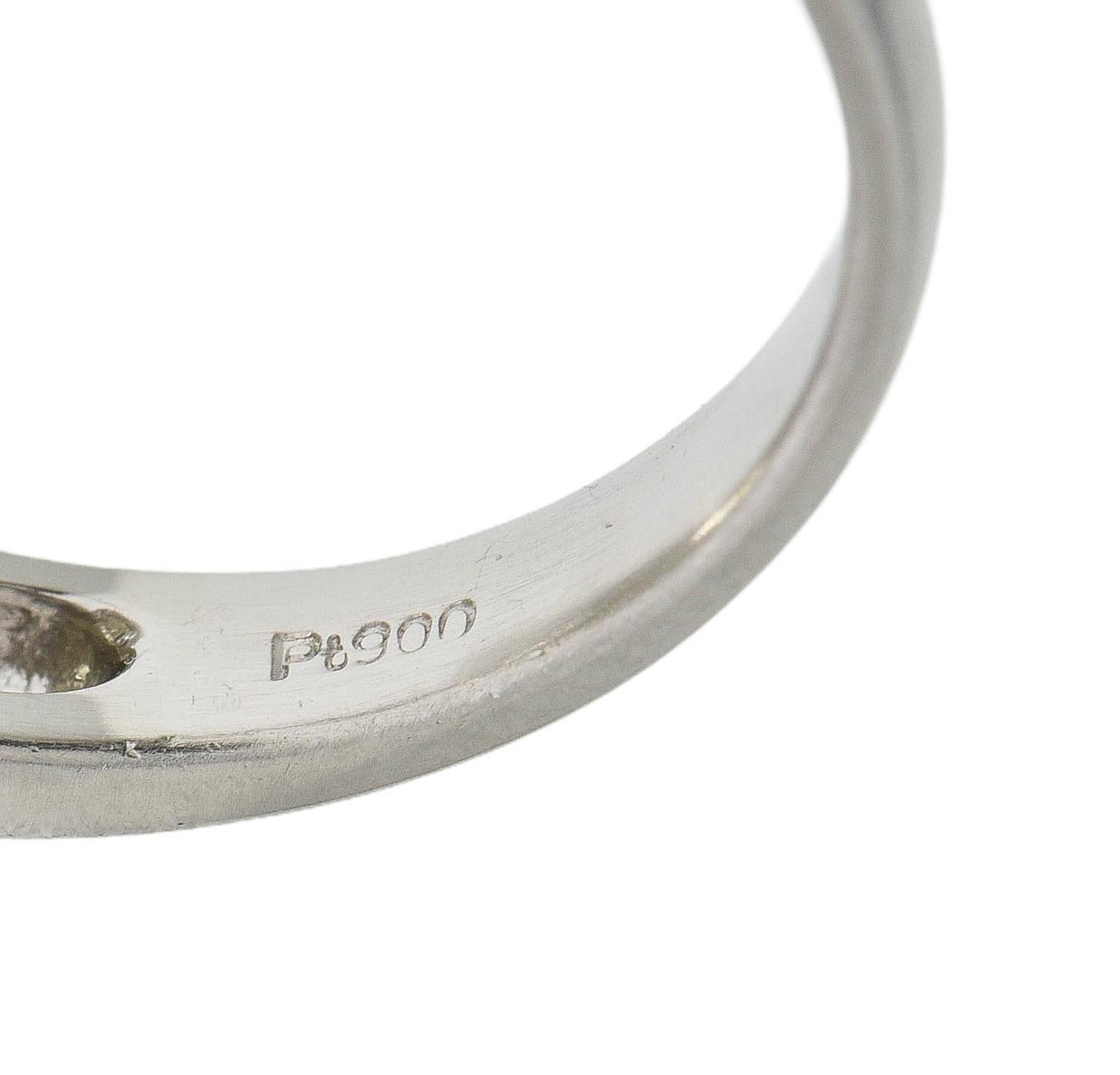 8.51 CTW Antiguo Diamante Corte Europeo Anillo de Compromiso Halo Vintage Platino GIA en venta 4