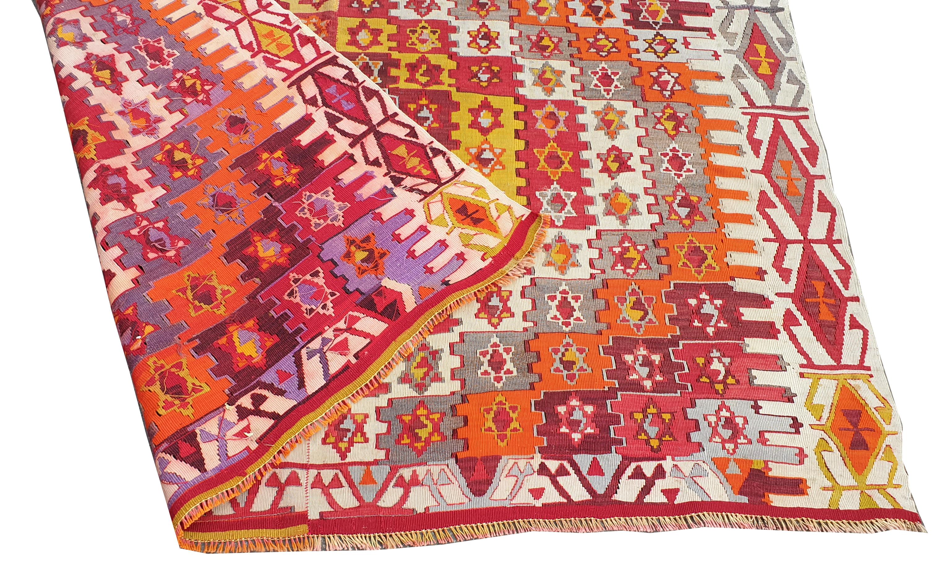 Early 20th Century 852 - Ancient Kilim from Central Anatolia 'Turkey' For Sale
