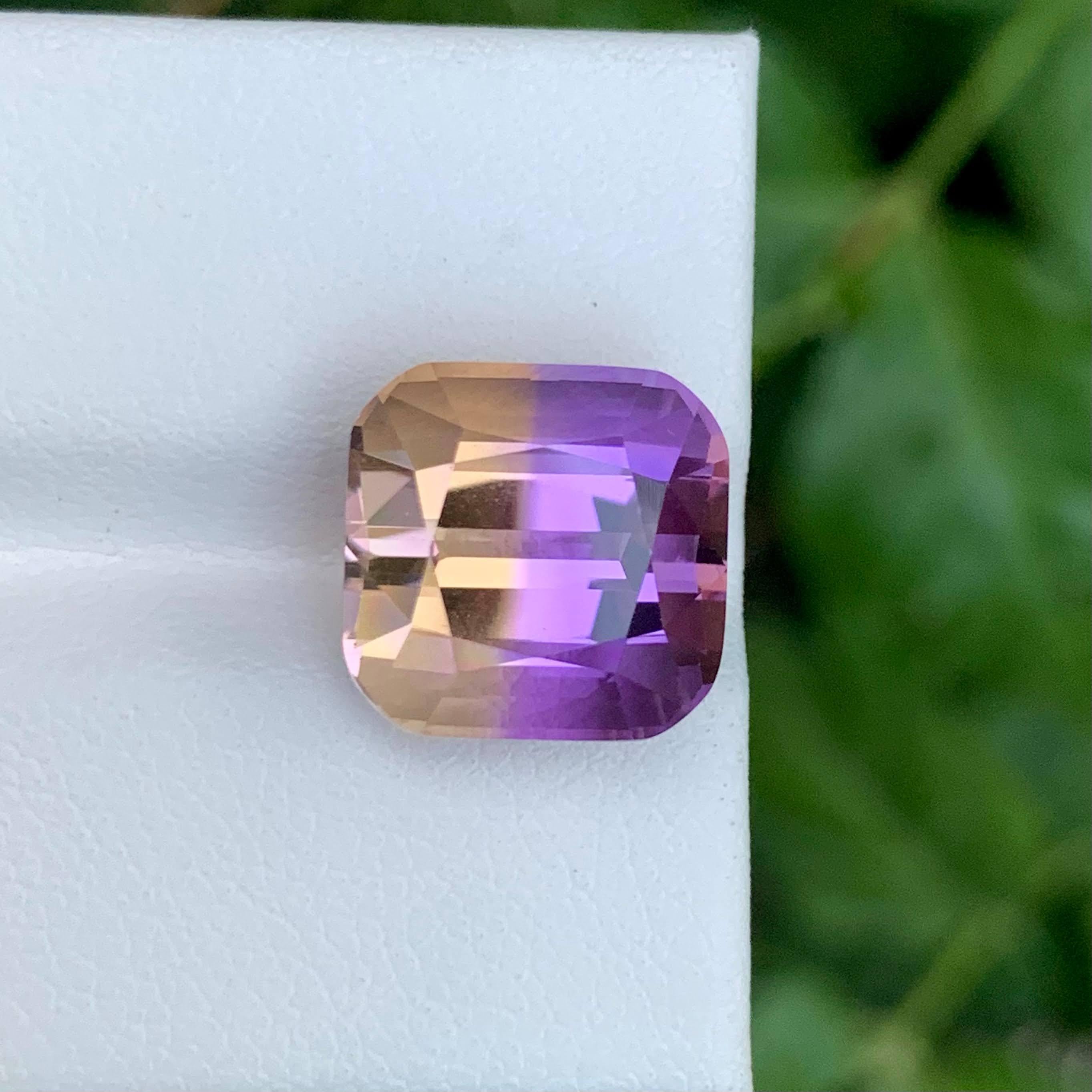 Poids 8,55 carats
Dimensions 11,7x11,5x9,5mm
Traitement Aucun
Origine Brésil
Loupe de clarté Nettoyer
Forme Coupe Coussin
NA



Cette magnifique amétrine naturelle de 8,55 carats présente un mélange étonnant de citrine dorée et de riche améthyste
