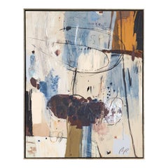 "Vellum" Abstract Oil Canvas Painting