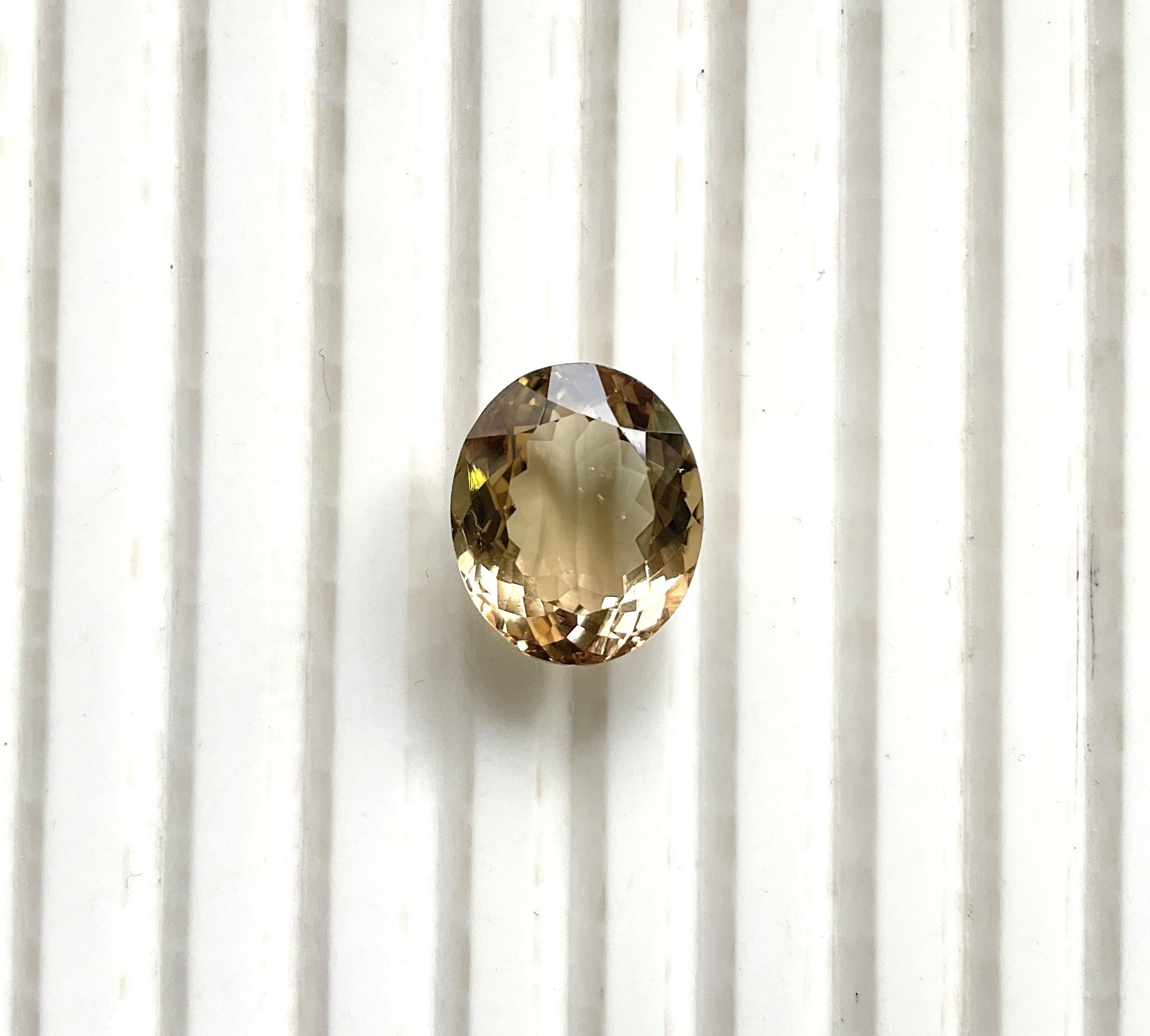 8.59 Carats Yellow Tourmaline Oval Faceted cut stone Fine Jewelry Natural Gem

Gemstone - Tourmaline
Weight - 8.59 carats
Size -  14.10x12x7 mm
Shape - Oval Cut Stone