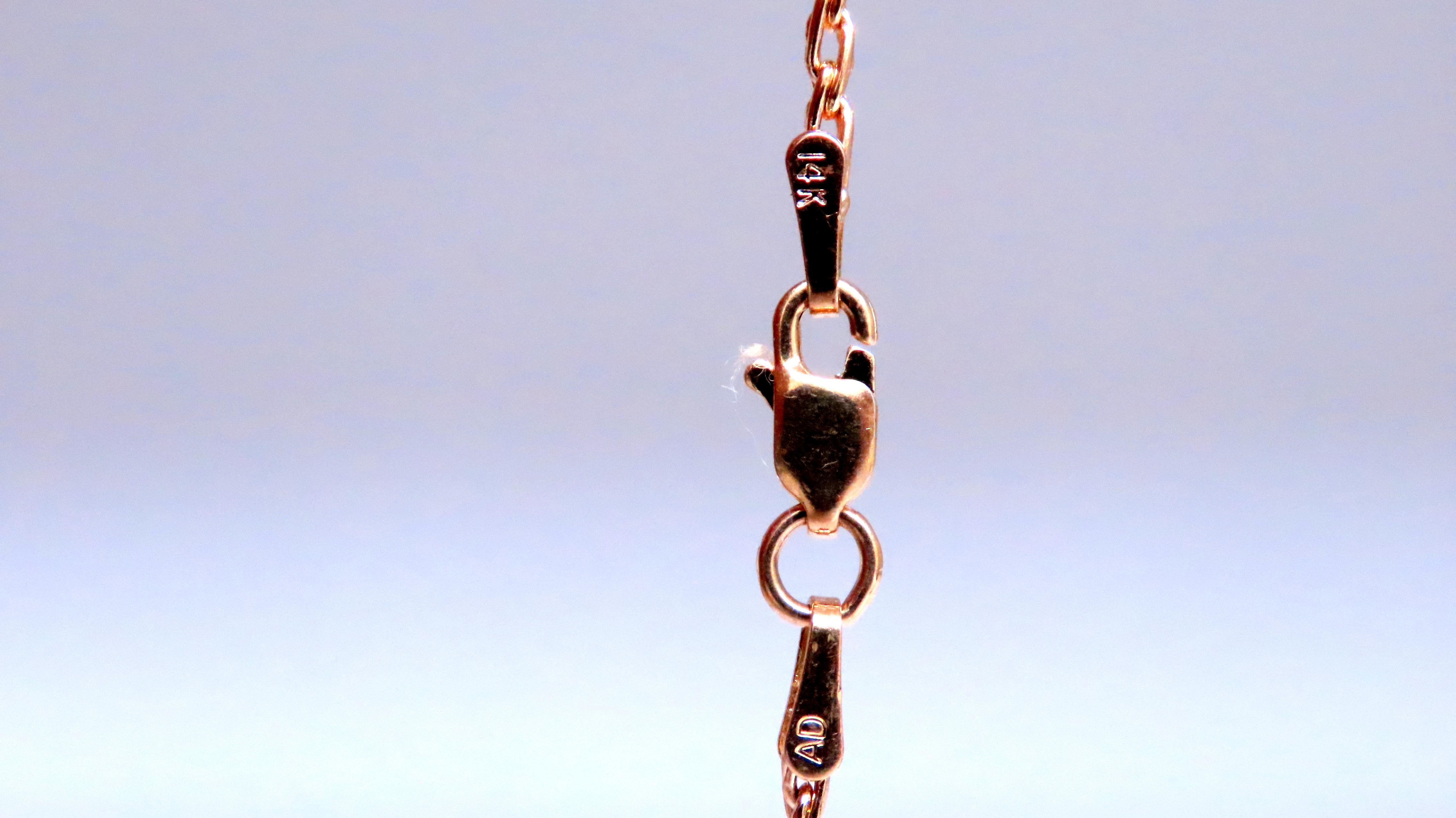 De las mujeres 85ct Citrino Natural Amatista Peridoto Granate Collar Colgante 14kt 12403 en venta