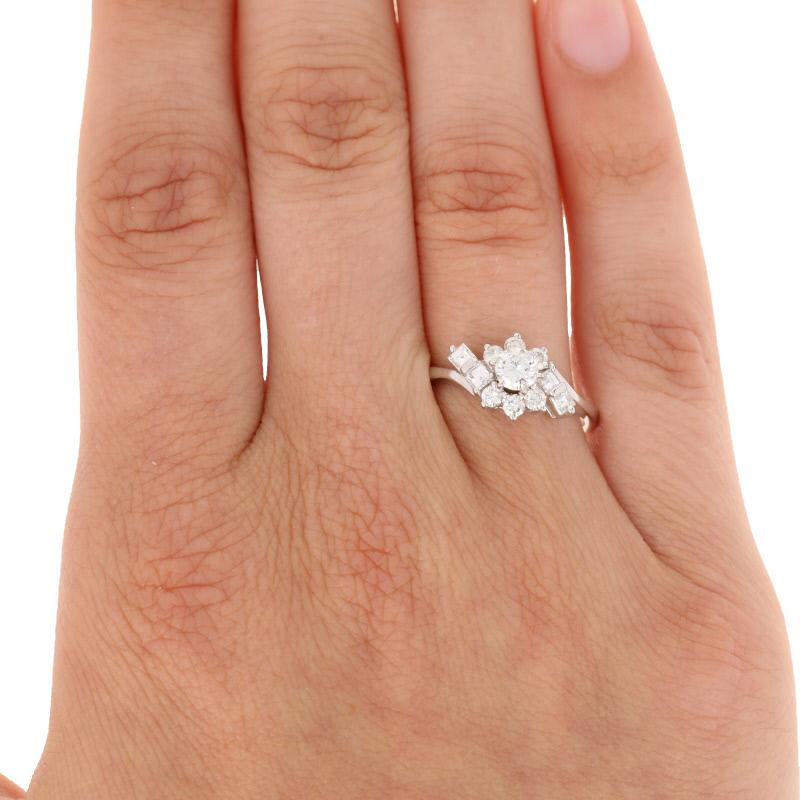 2 carat round brilliant diamond ring