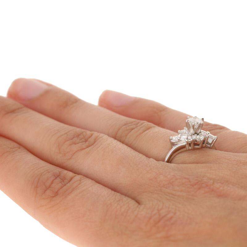 14k gold princess cut engagement ring