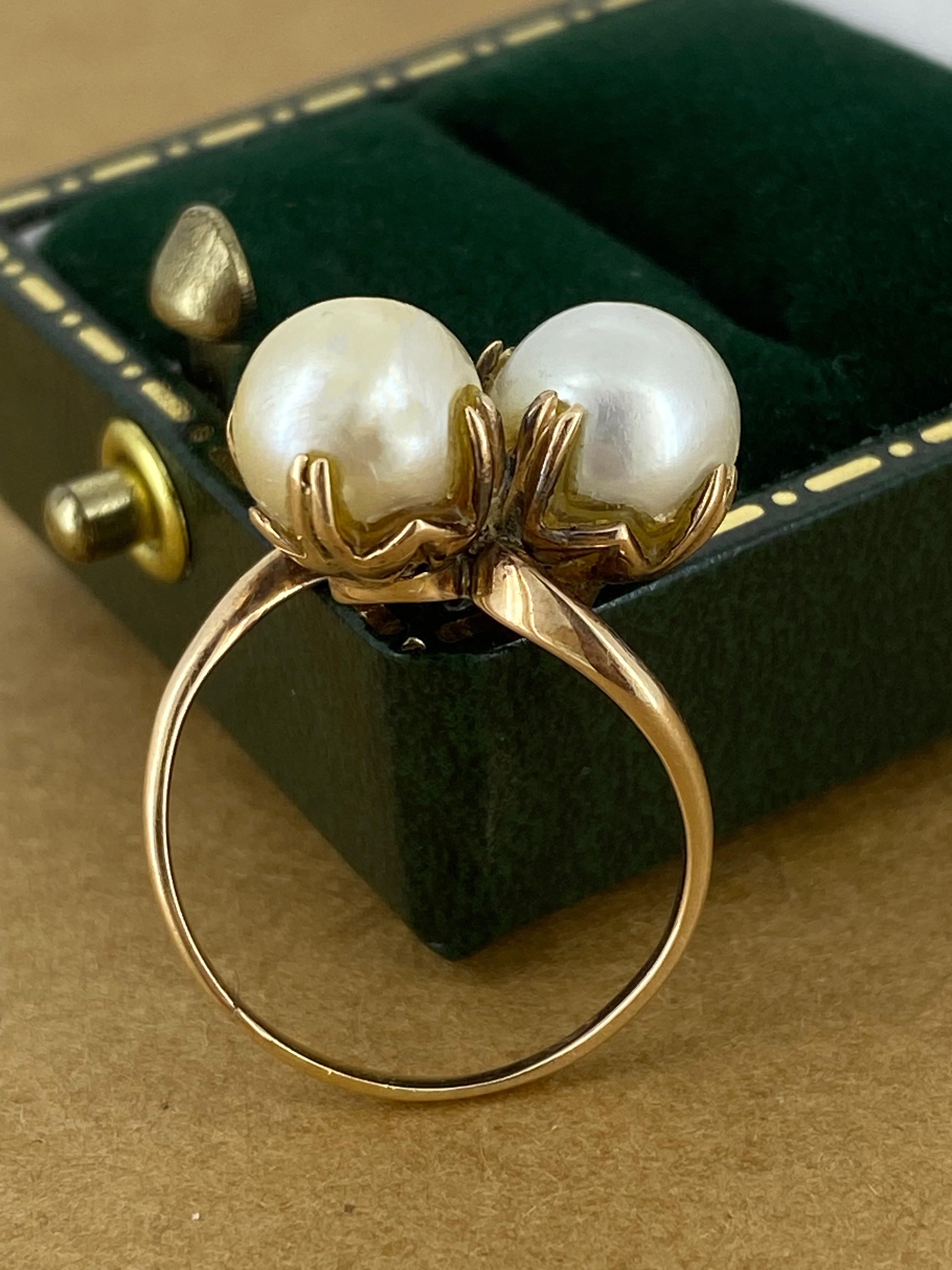 8.5mm Cultured Pearl (x 2) 