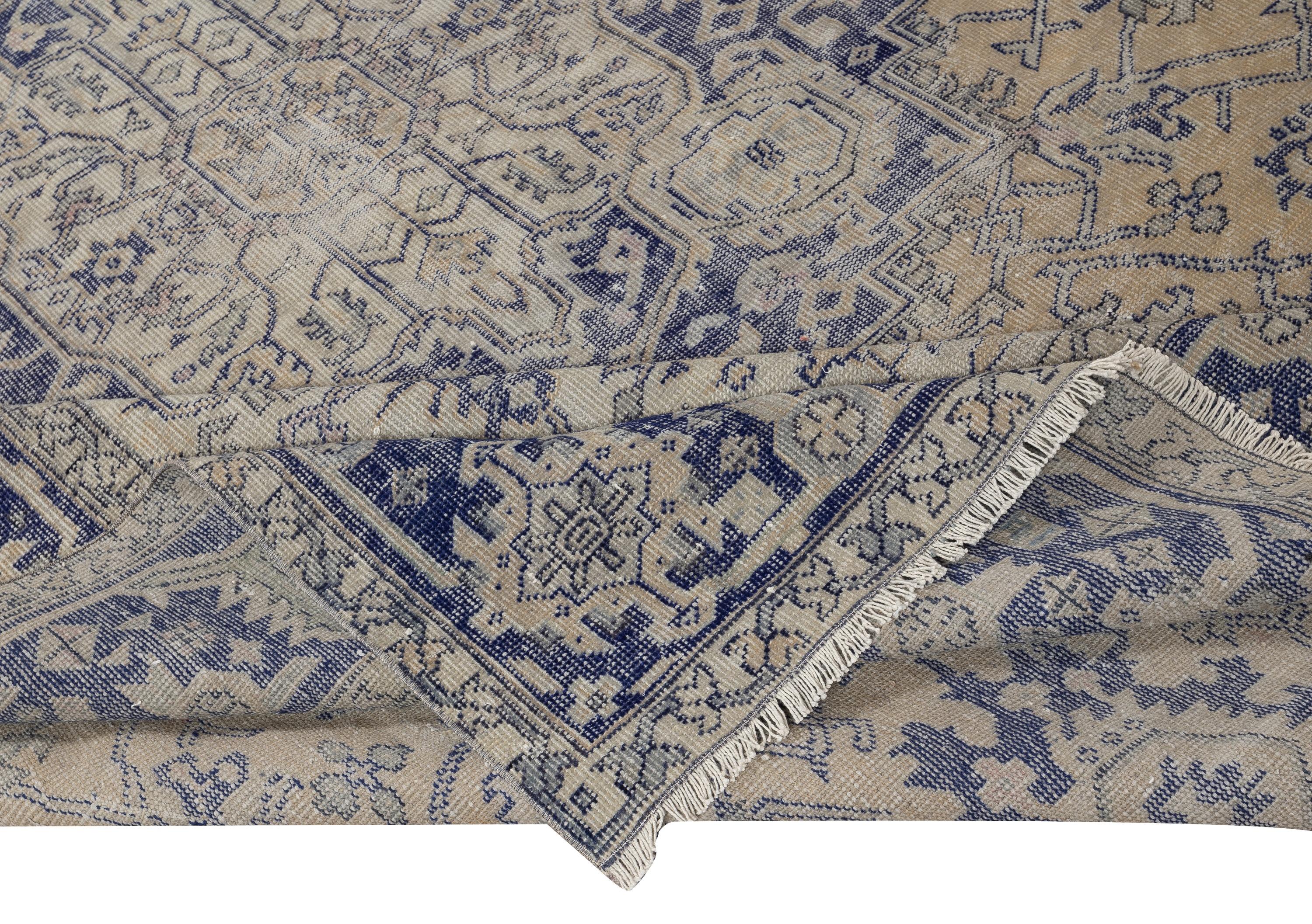 Country 8,5x11,5 Ft Tappeto fatto a mano vintage unico nel suo genere per la casa, arredamento country e casalingo in vendita