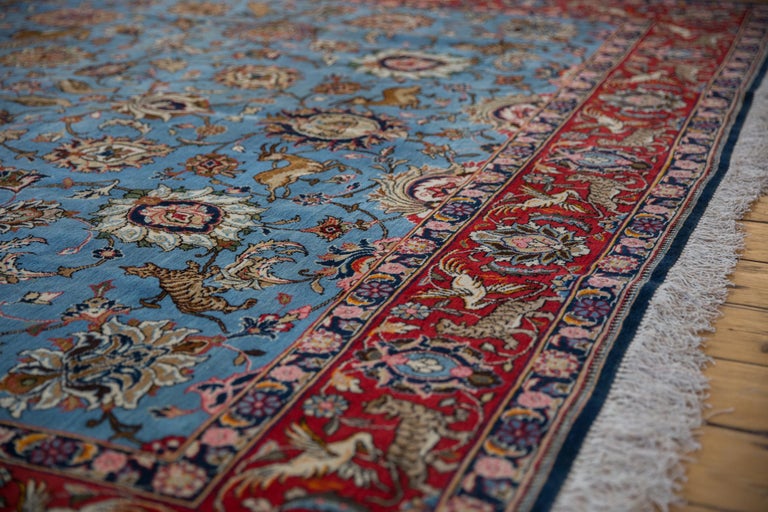 Vintage Qom Carpet For Sale at 1stDibs