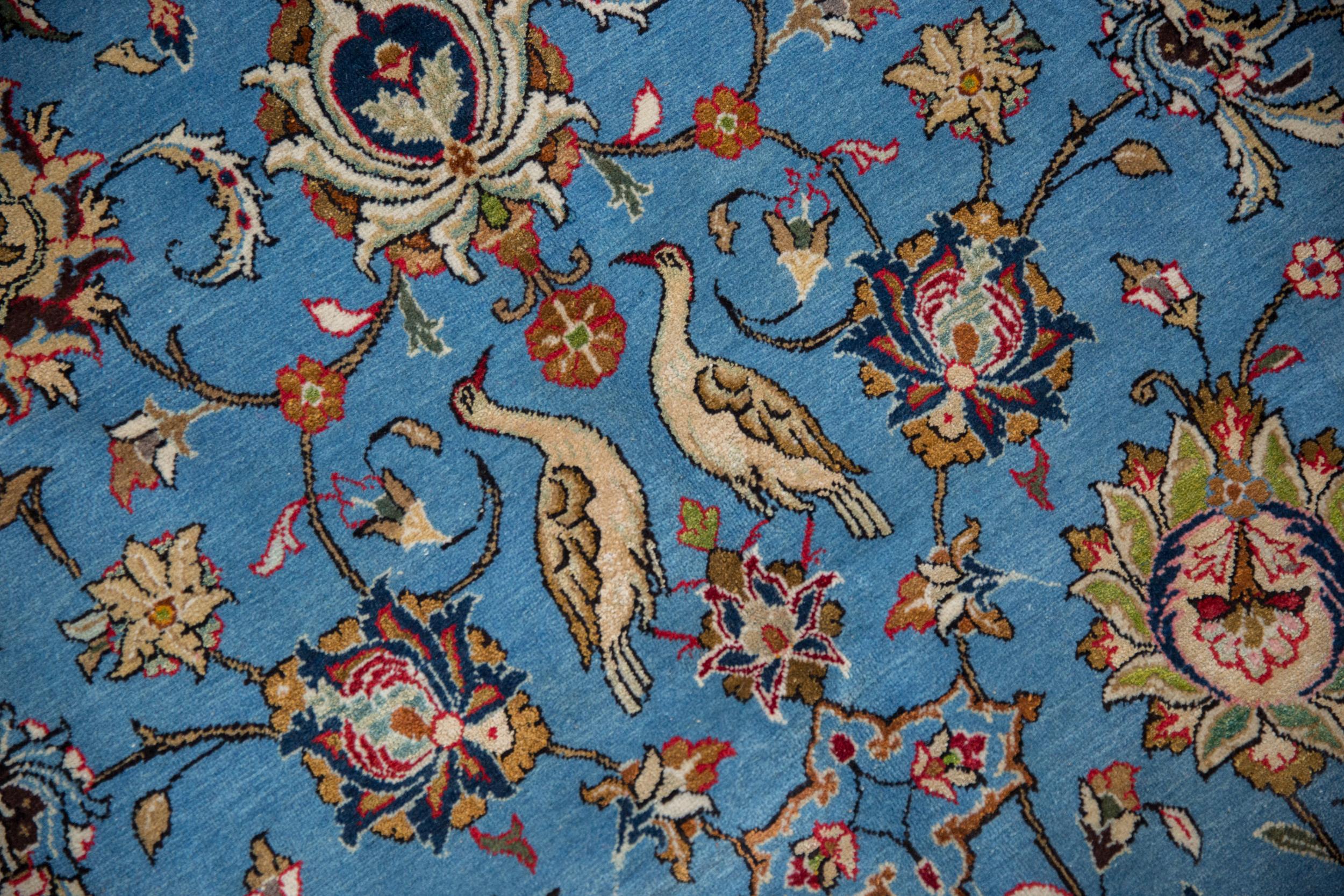 Vintage Qom Carpet For Sale 9