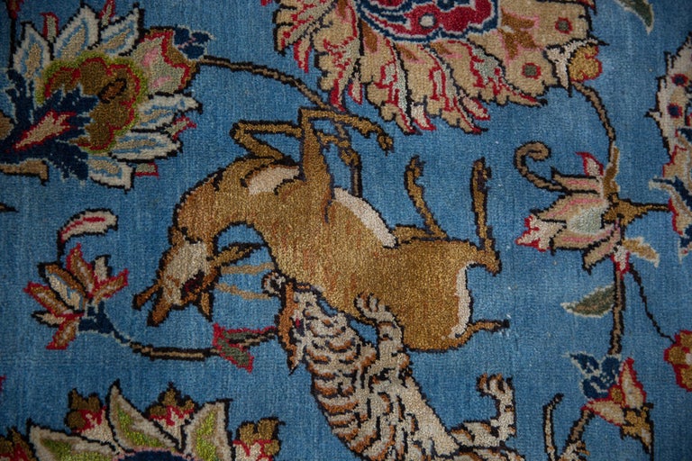 Vintage Qom Carpet For Sale at 1stDibs