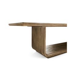 86" Rustic Modern Wood Dining Table