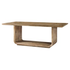 86" Rustic Modern Wood Dining Table